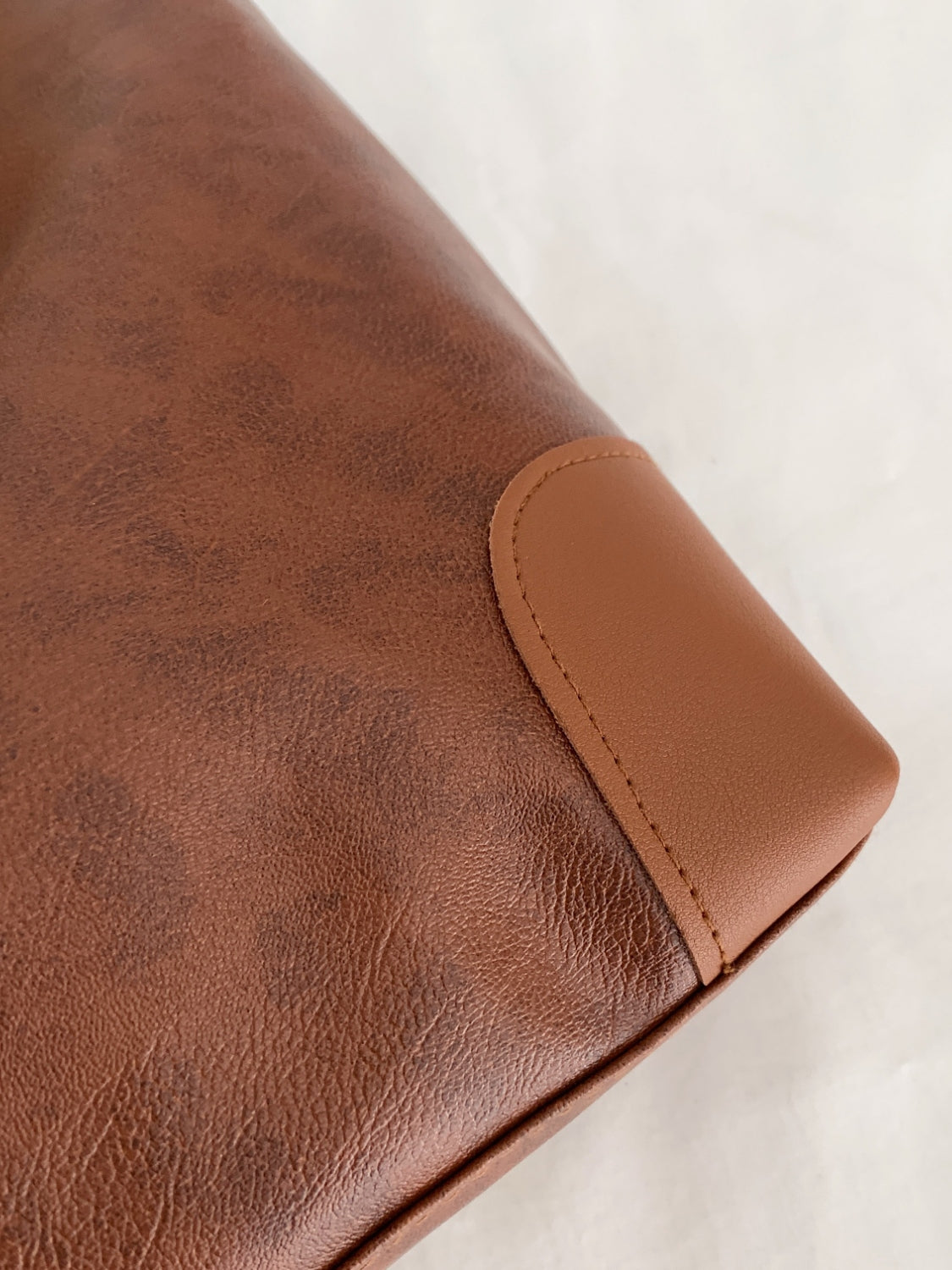 PU Leather Medium Tote Bag - Fashiofinesse